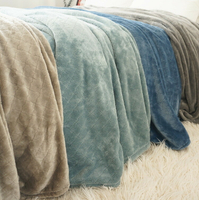 清倉特惠 出口加厚純色小毛毯沙發午睡毯子 法蘭絨保暖蓋毯膝蓋毯