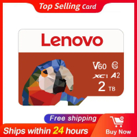 Original Lenovo 2TB การ์ดหน่วยความจำ128GB 1TB A2 Sd/tf Flash Card 512GB การ์ด SD 256GB การ์ดสำหรับ Pc ขายดีผลิตภัณฑ์2023