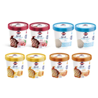 【Kri Kri】希臘優格 冰淇淋320g 任選8入 綜合賣場(卡路里低、不含麩質 冷凍宅配)