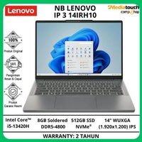 NB LENOVO IP SLIM 3 14IRH10 I5-13420H 8G 512G W11 OH24 M365 LUNA GREY