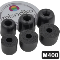 misodiko M400 Memory Foam Earbud Tips Compatible with Sennheiser Momentum In Ear, CX 3.00/ Denon AH-W150/ Beoplay H3 H5 E4 E6