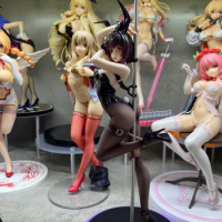 30CM FreeWillStudio Bunny Girl FU Pole Dance Ver Sexy Anime Action Figures PVC Hentai Collection Doll Model Toys Gift Figurine