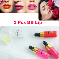 3Pcs 5ml Korean BB Lips Glow Pigment Ampoule Serum Starter Kit Cosmetics Microneedle Coloring Moisturizing Micro Serum Treatment