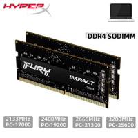 Hyperx Memoria DDR4 Notebook RAM 8GB 16GB 3200MHz 2666MHz 2400MHz 2133MHz Laptop Memory 260Pin 1.2V PC4-21300 DDR4 SODIMM RAM