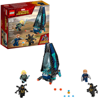 LEGO Super Heroes 凱雷德 Dropship Attack 76101建築套件( 124塊)