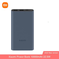 Xiaomi Power Bank 3 10000mAh 22.5W PB100DZM QC3.0 PD Type-C Two way Fast Charging Mi Powerbank 10000 Portable Charger Poverbank