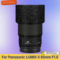 For Panasonic LUMIX S 85mm F1.8 Lens Sticker Protective Skin Decal Vinyl Wrap Film Anti-Scratch Protector Coat