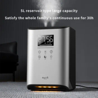 Deerma 5L Humidifier Warm And Cold Dual Purpose Air Humidifier Household Bedroom Living Room Humidifier 400mL/h