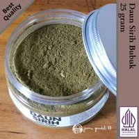Daun Sirih Bubuk - High Quality Dried Herbs Powder Plastic Jar