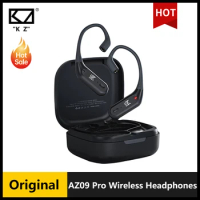 KZ AZ09 Pro Upgrade Wireless Headphones Bluetooth-compatible 5.2 Cable Wireless Ear Hook B/C PIN Connector With Charging Case