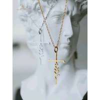 Kalung salib Anti karat necklace silver gold kalung salib Kalung salib Anti karat necklace silver go