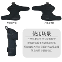 Pet knee joint brace, fracture fixation sleeve, injury dog walking aid strap, leg protector, anti-li