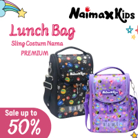 Naimax Kids Sling Lunch Box | Lunch Box Custom Nama Anak Lucu & Unik