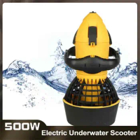 Two Speed Electric Underwater Scooter Water Propeller Diving Equipment Underwater Bike Suitable For Marine Pool Sports 500W
