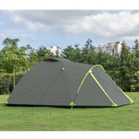 4-6 Person extended Travel Hiking Outdoor Beach 4 Season camp tent outdoor tunnel tent