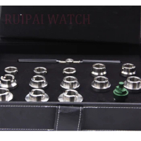 Watch Case Screw Back Die Set with Handle for Rolex Watch - Includes 13 Sizes