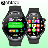 Original Zeblaze Thor Ultra 4G Smart Watch Android 8.1 Quad Core Smartwatch Men 4G LTE 2GB 16GB 1.43'' AMOLED Display GPS WIFI