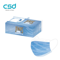 CSD 中衛 中衛醫療口罩-成人平面-水洗牛仔(30片/盒)