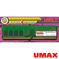 UMAX  DDR4 2400  16GB 1024x8 桌上型記憶體