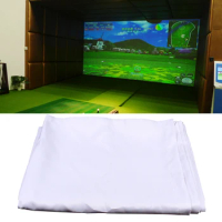 Indoor Golf Simulator Projection Screen, Impact Display Screen, Game Special Screen, Electric Corded, 3m x 2m, 9.84ft X 6.56ft