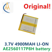 ANG V919 3G Air CH Octa-Core Flat Panel Replacement Battery Five-wire Plug AE2560117P8H 3.7V 4900MAH lithium battery