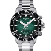 【TISSOT 天梭 官方授權】Seastar 海星300米潛水石英錶 手錶 畢業禮物 慶端午 包粽(T1204171109101)