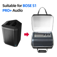 Portable Carrying Case with Adjustable Shoulder Strap Storage Bag Hard EVA Case Suitable for BOSE S1 PRO+