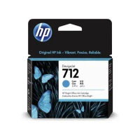 หมึก HP 712 29ml Cyan Ink Cartridge (3ED67A)