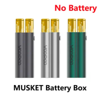100% Original MUSKET Box Compartment By Dual 18650 Battery 510 Pin Battery Storage Box Accessories Without Battery