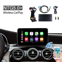 2023 Wireless Apple Carplay Module Android Auto Interface Retrofit For Mercedes Benz NTG5 Carplay W176 W166 W212 W246 C117 X205