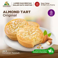 Lapis Kukus Pahlawan Almond Tart Original - 6 Pcs - Oleh-oleh Khas Surabaya
