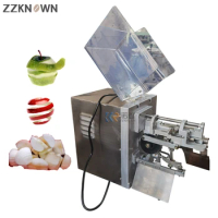 Automatic Industrial Core Remove Fruit Apple Split Separate Slice Corer Remover Cut Peel Peeler Machine and in Small