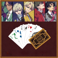Anime High Card Playing Card Poker Cards Halloween Carnival Cosplay Costume Accessory