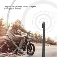 Car Radio FM AM Signal Aerial for Harley Davidson 7 inches Rubber Antenna Optimized FM/AM Reception