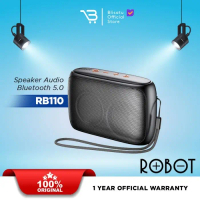 RECOMMENDED ROBOT SPEAKER BLUETOOTH 5.0 MINI PORTABLE SUPPORT MICRO SD & USB RB100