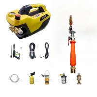 【一本店鋪】7號洗冷氣套裝組+K120清洗機(110V可調壓全自動洗車機 洗地機 洗紗窗 洗冷氣 洗洗衣機)