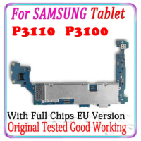 Good Working Unlocked For Samsung Galaxy Tab 2 7.0 P3100 P3110 Motherboard 3G &amp; WIFI Main logic board Circuits Cable