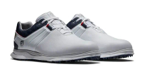 【FootJoy】ProSL 高爾夫球鞋(男)-白藍-US8