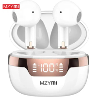 MZYMI J97 Wireless Bluetooth Headphones TWS Headphones Stereo Sound Waterproof Earphones Mini In-Ear Headset Built-in Mic