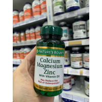 美國Nature's Bounty 鈣+鎂+鋅 100片