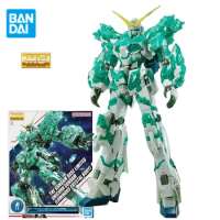 Bandai The Gundam Base Limited Unicorn Gundam (Luminous Crystal Body) Action Figure Assembly Model Toys For Boy Collection Gifts