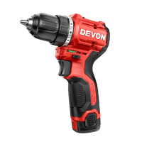 【DEVON大有】12V 充電無刷電鑽 雙電池組 5208-Li-12