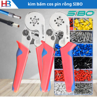 Kìm bấm cos vuông, Kìm ép cos pin SO 6-4, SO 6-6 0.25-10mm2 kèm hộp đầu cos - tự điều chỉnh cos ống 