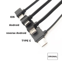 Original remote Control Data Cable Line for DJI Mavic Pro 2 Mini 2 Air 2 Wire Connet Android Micro USB Type-c IOS