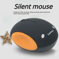 ECHOME Wireless Mouse Bluetooth Charging Dual Mode Silent Cartoon Cute for Small Hand Girl Universal Desktop Laptop Accessories