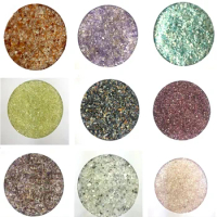 50g Mini 10 Kinds 3-5mm Natural Pink Quartz Crystals Amazonite Stone Pietersite Gravel Stones Decoration Natural Quartz Crystals