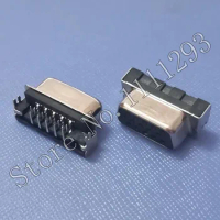 10pcs/lot VGA Jack Socket Connector for Asus X54H K54L K54LY X54HR K54HR X54HY etc CRT Port , PCB to Top H 4.6mm