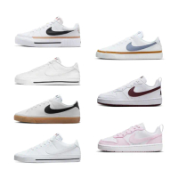 【NIKE 耐吉】COURT LEGACY/COURT BOROUGH LOW RECRAFT GS 女 男鞋 大童 休閒鞋 多款任選(DM7590100 &)