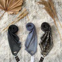 ISHAA.ID Hijab by Intan - Scarf Exlusive Pouch Voal Premium Best Collection Muslim Segi Wanita Lembu