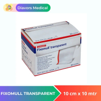 Hypafix Transparent 10 cm x 10 meter / Plester Luka Transparant Anti Air Roll